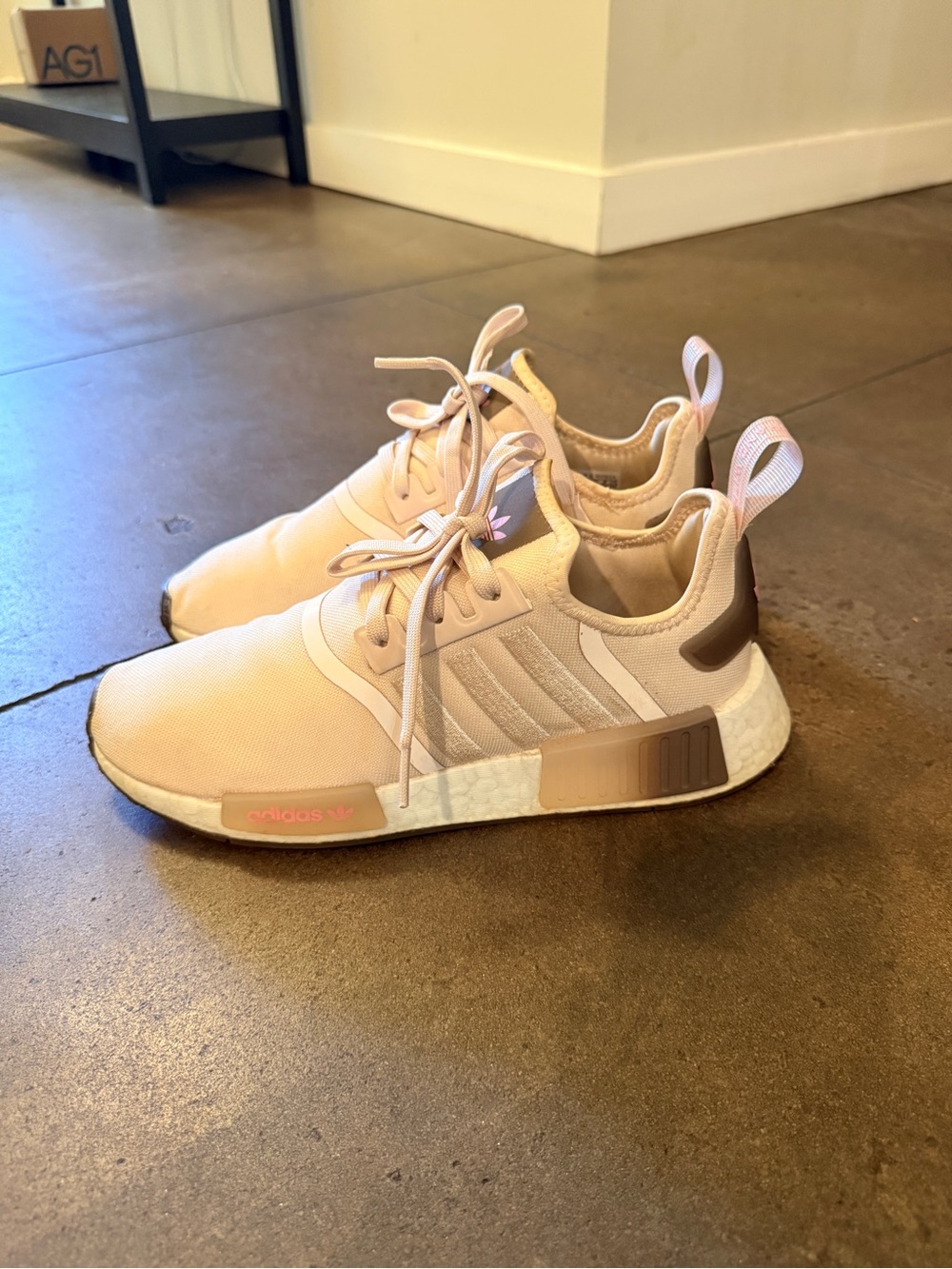 Adidas Women’s Light Pink NMD R1 Sneakers